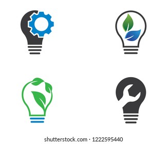 Lightbulb symbol illustration