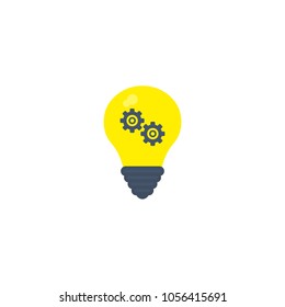 lightbulb vector icon
