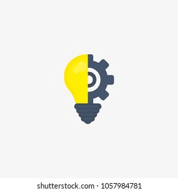 lightbulb vector icon