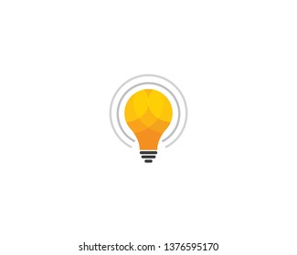 Lightbulb vector icon