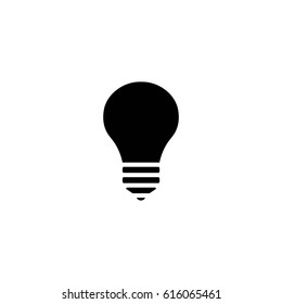 lightbulb vector icon