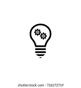 lightbulb vector icon