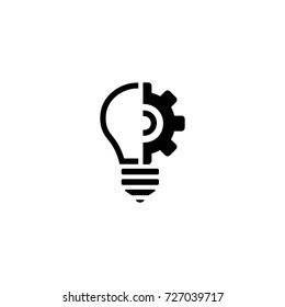 lightbulb vector icon - Shutterstock ID 727039717