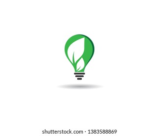 Lightbulb vector icon illustration design