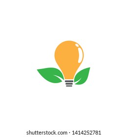 Lightbulb vector icon illustration design