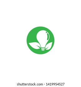 Lightbulb vector icon illustration design