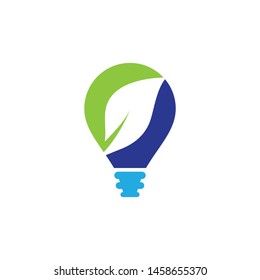Lightbulb vector icon illustration design