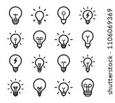 Lightbulbs Icon Set