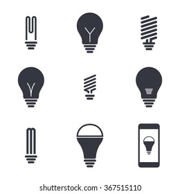 Lightbulbs icons