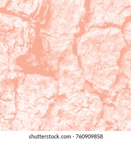 light-colored orange red watercolor tree bark pattern, vector illustration