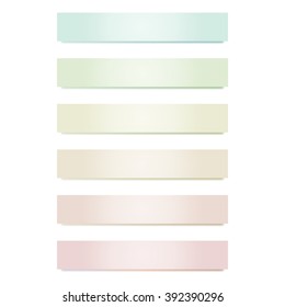 Light-colored sticky notes illustration