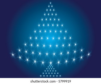 Lighted Christmas Tree