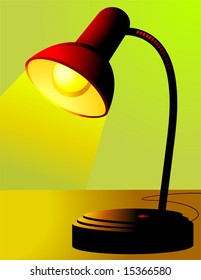  lighted table lamp	