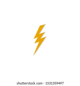 Lightening Bolt Flash Logo Design For Electric Company