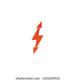 Lightening Bolt Flash Logo Design For Electric Company