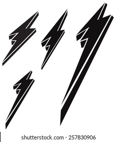 Similar Images, Stock Photos & Vectors of Lightening Bolt Icon as JPG