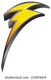 Lightening Bolt Icon - Illustration