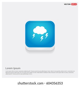 Lightening Cloud Icon