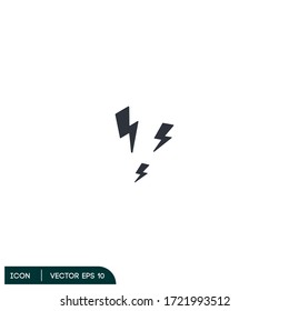 Blitzlicht, Vektorsymbol, Firmenlogo-Vorlage