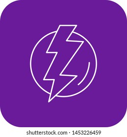 Lightening  icon for your project