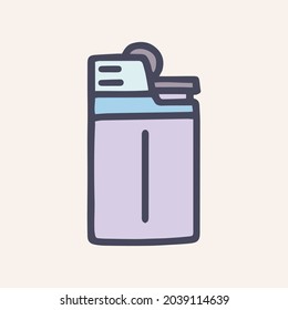 lighter color vector doodle simple icon design