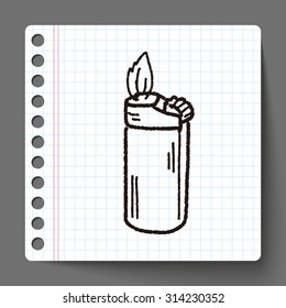 Lighter doodle