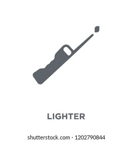 Lighter icon. Lighter design concept from Camping collection. Simple element vector illustration on white background.