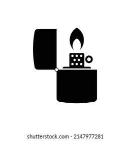 Lighter icon design isolated on white background
