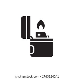 Lighter Icon Design Vector Template Illustration Sign And Symbol