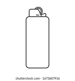 Lighter icon isolated on white background. Igniter symbol modern, simple, vector, icon for website design, mobile app, ui. Vector Illustration