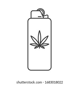 Lighter icon isolated on white background. Igniter symbol modern, simple, vector, icon for website design, mobile app, ui. Vector Illustration