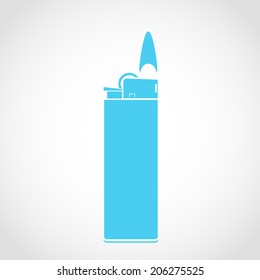 lighter icon Isolated on White Background