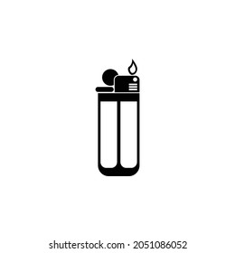 lighter icon, light vector, fire illustration