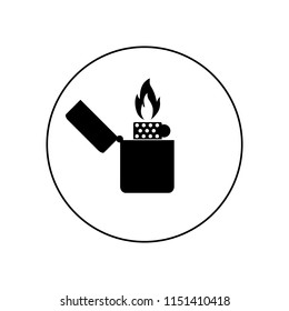 Lighter icon, logo
