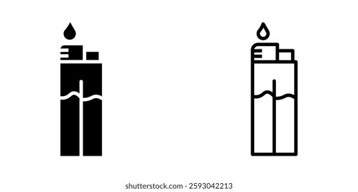 Lighter icon set on white background