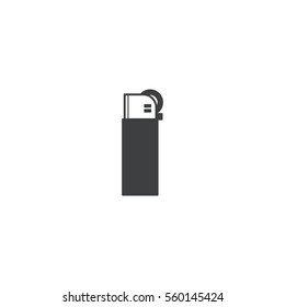 lighter icon. sign design