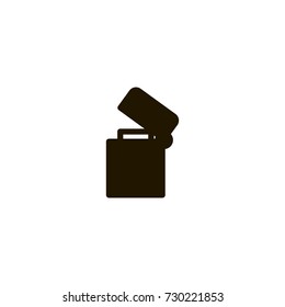 lighter icon. sign design
