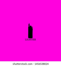 lighter icon sign signifier vector