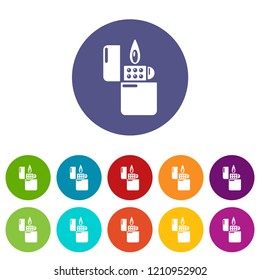 Lighter icon. Simple illustration of lighter vector icon for web