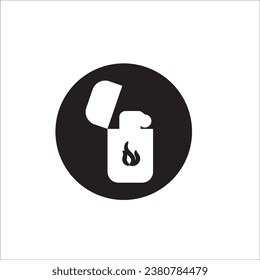 Lighter icon stock vector illustration