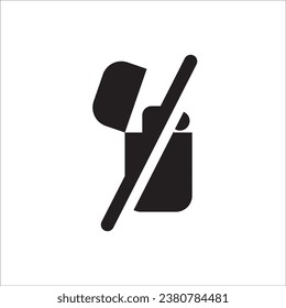Lighter icon stock vector illustration