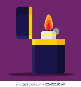 Lighter icon. Subtable to place on camping, fire, etc.