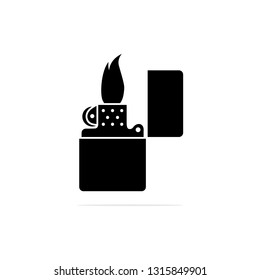 lighter Icon. Vector concept illustration for design.