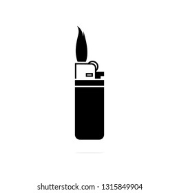 lighter Icon. Vector concept illustration for design.