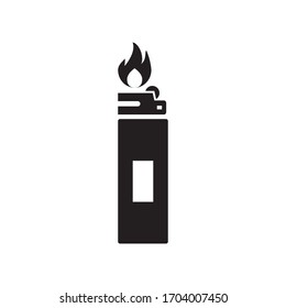 Lighter icon Vector Design Template