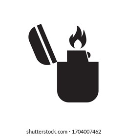 Lighter icon Vector Design Template