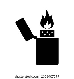 lighter icon vector design template in white background