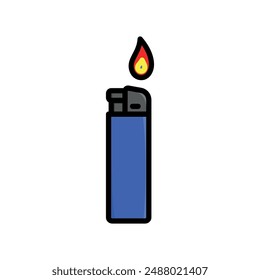 lighter icon vector design template elegant style
