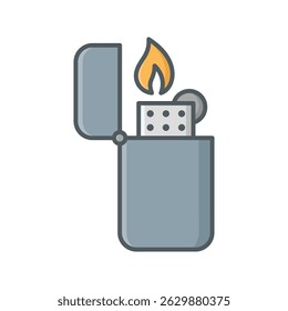 lighter icon vector design template simple and clean