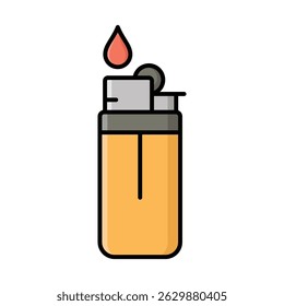 lighter icon vector design template simple and clean